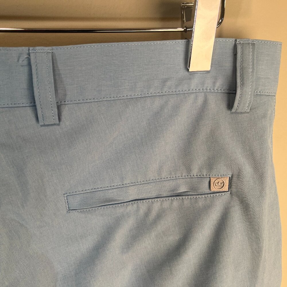 Peter Millar Men's Solid Light Blue Performance G… - image 1